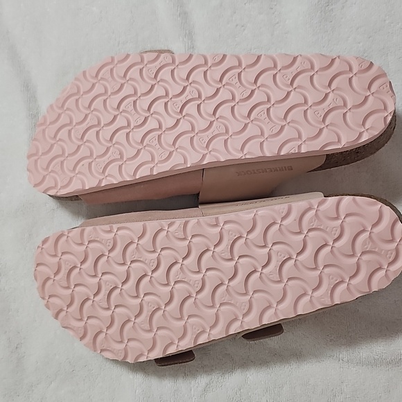 Birkenstock Arizona SplitNubuck/Suede LeatherBlush Pink Sandals Size 41 - Picture 12 of 15